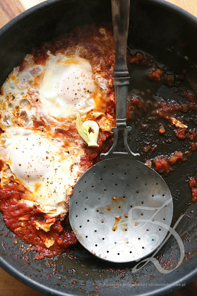 Szakszuka Czyli Jajka w Pomidorowym Sosie