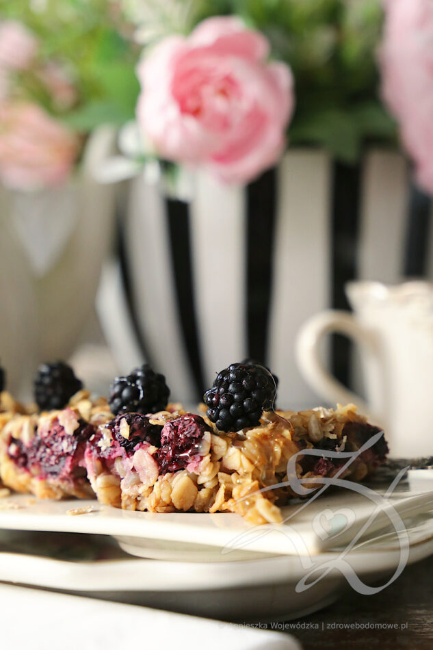 Ciasto Owsiane z Jeżynami