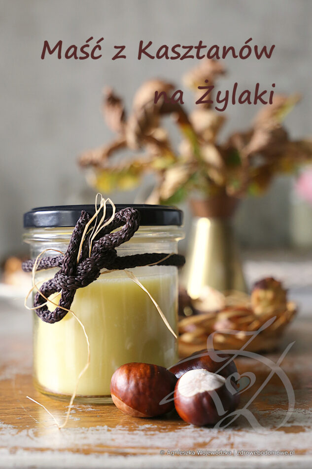 Domowa Maść z Kasztanów na Żylaki Domowa Maść z Kasztanów na Żylaki