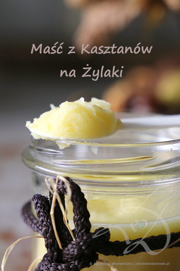 Domowa Maść z Kasztanów na Żylaki Domowa Maść z Kasztanów na Żylaki